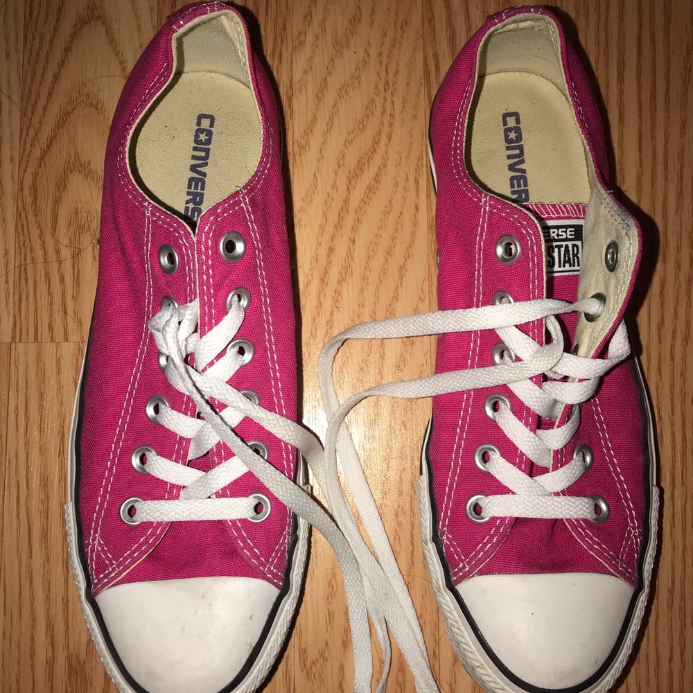 Hot Pink Converse Chuck Taylors